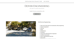 Desktop Screenshot of doverengr.com